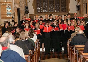 The Sainsbury Singers third Christmas Concert St Peters Church Caversham, Reading, Berkshire