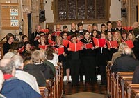 The Sainsbury Singers third Christmas Concert St Peters Church Caversham, Reading, Berkshire