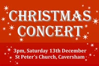 Christmas concert, Caversham, Reading, Berkshire